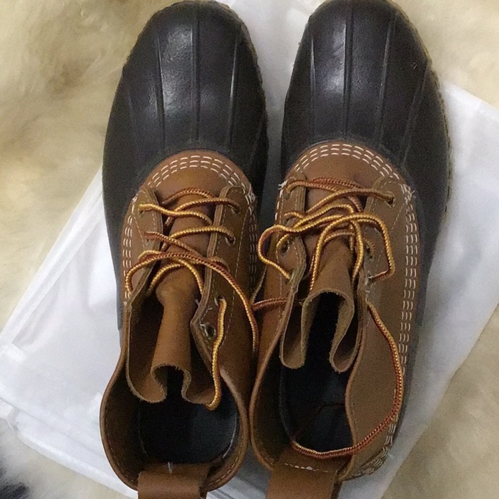 LL Bean rain boots